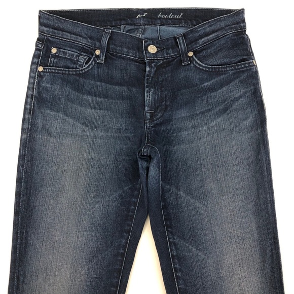 7 For All Mankind l Sz 28 l Classic Boot Cut Jeans - Picture 9 of 14